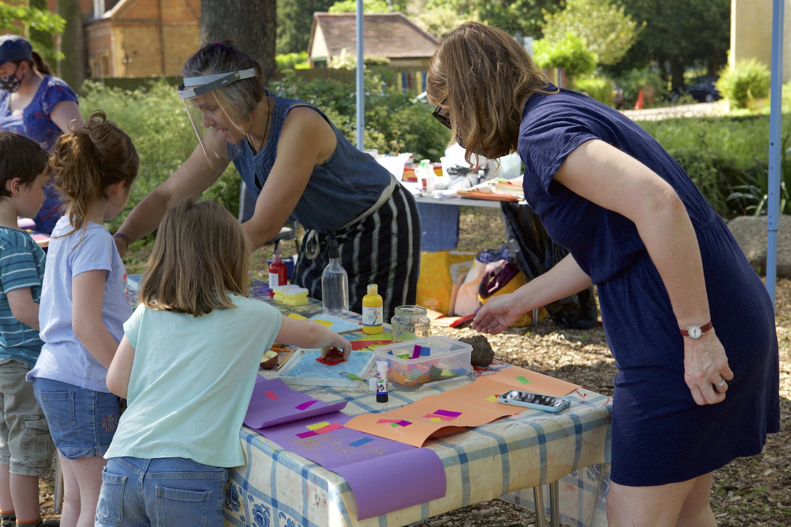 4. Landmark - Children printmaking